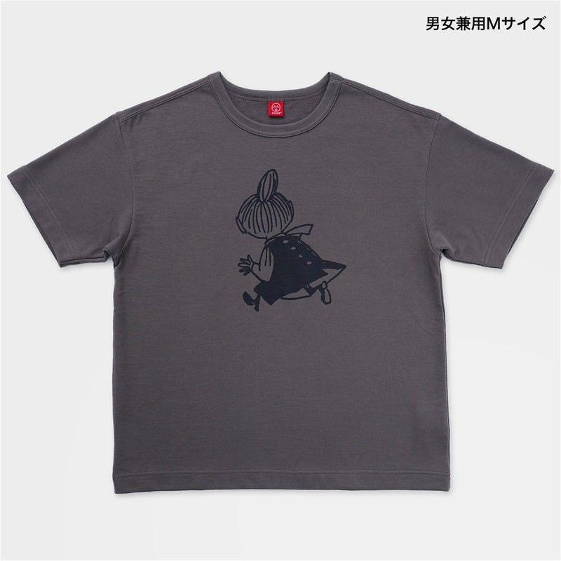 ワイドTシャツ（ミニ裏毛）ムーミン×OJICO「ミイ・うしろすがた」