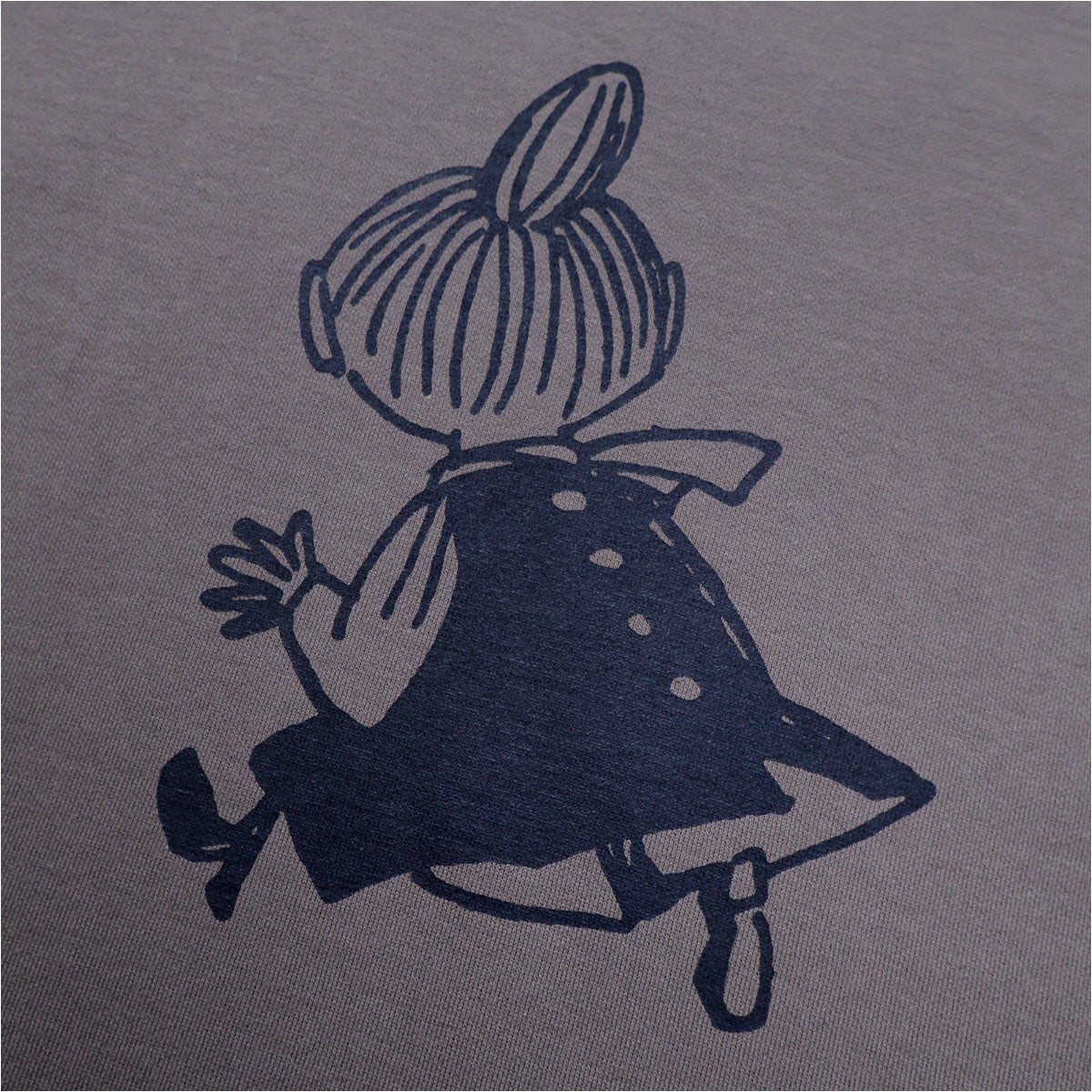 ワイドTシャツ（ミニ裏毛）ムーミン×OJICO「リトルミイ・うしろすがた