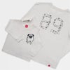 長袖Tシャツ（袖口リブ）「89」（パグ）