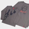 長袖Tシャツ（袖口リブ）「MOZART」（モーツァルト）