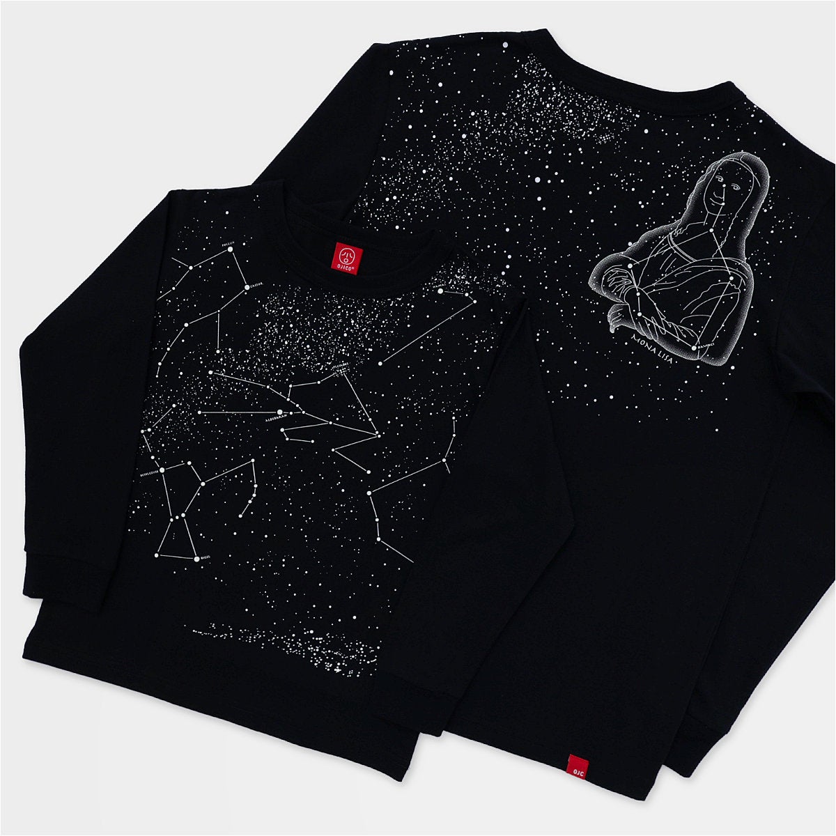 長袖Tシャツ（袖口リブ）「MONA LISA」（モナリ座） | TシャツのOJICO