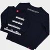 長袖Tシャツ（袖口リブ）「PANTAGRAPH?」（パンタグラフ?）