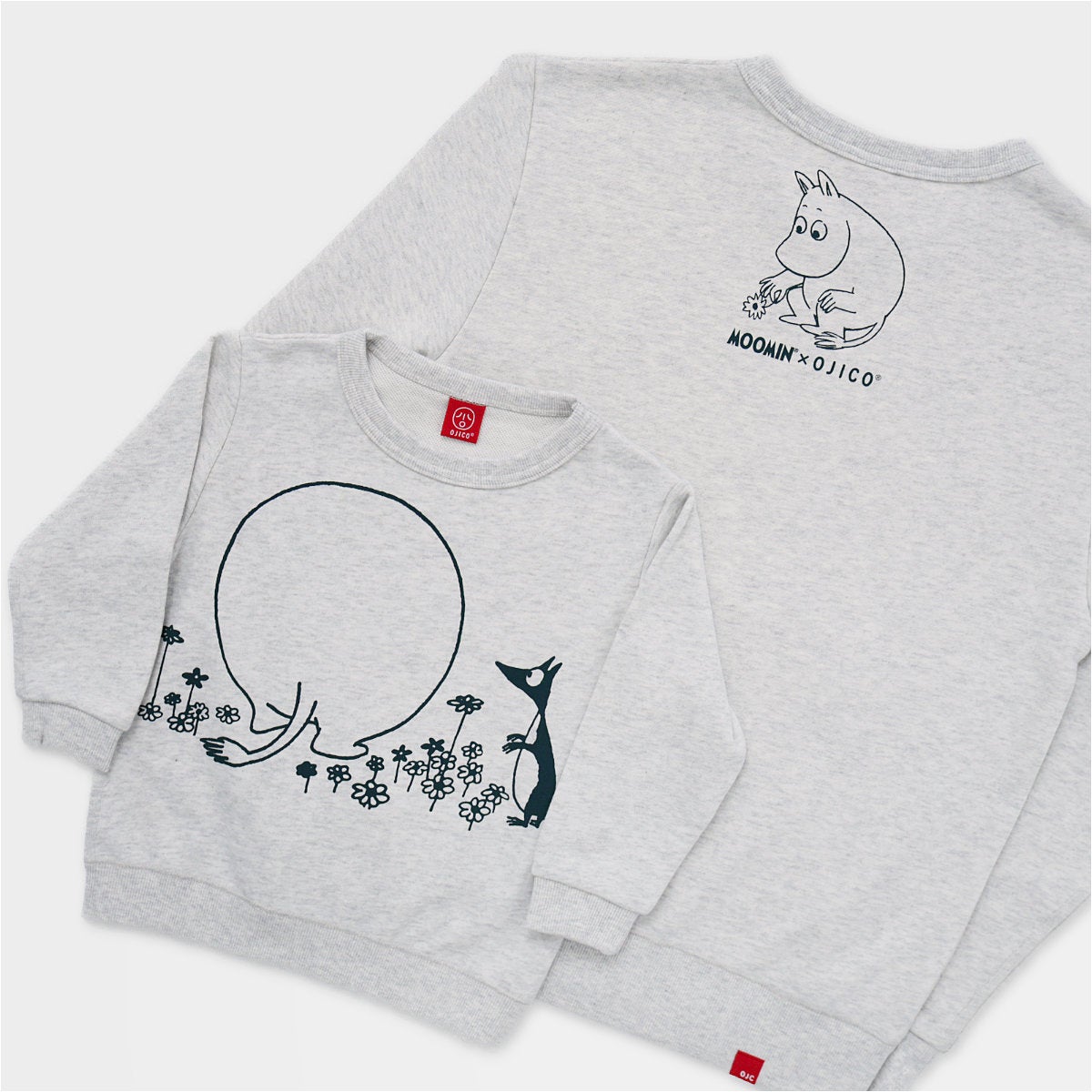 スウェット　　ムーミン×OJICO「おしり」　