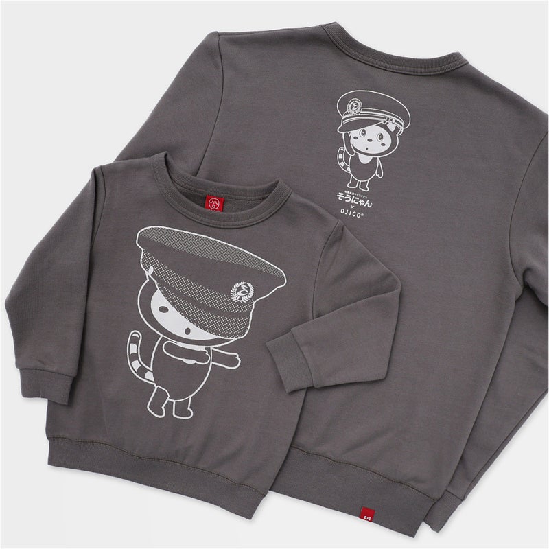 スウェット そうにゃん×OJICO「ぼうし」