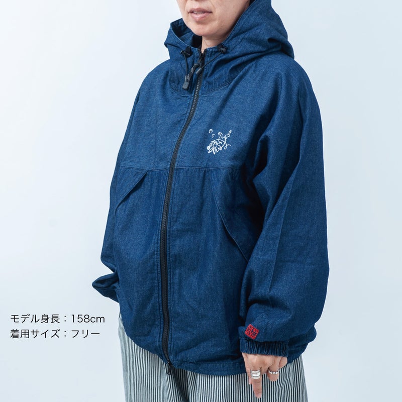 デニムジャケット「鳥獣GIG」（鳥獣ギグ）